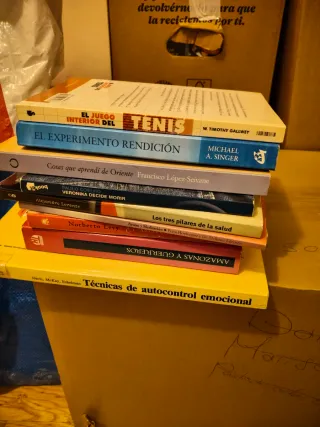 Pack libros autoayuda, filosofía, coaching