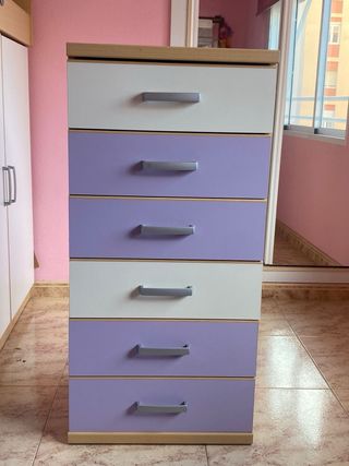 Cama tren litera juvenil + comoda