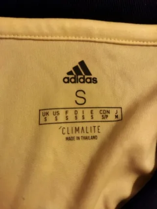 Camiseta Arbitraje CTA Adidas Amarilla Talla S