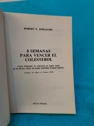 Ocho Semanas Para Vencer el Colesterol