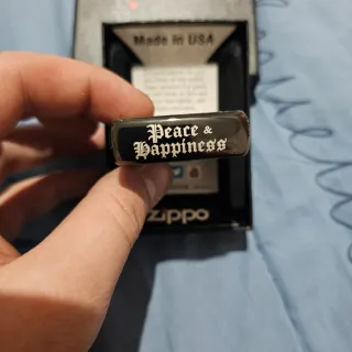 Accendino Zippo con incisione