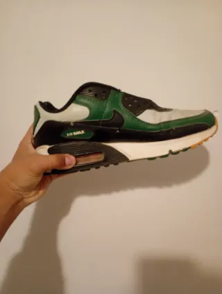 Zapatillas Nike Air Max Verdes y Blancas