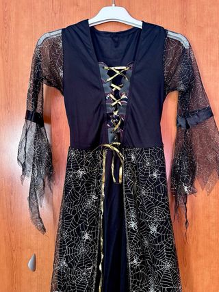 Disfraz Bruja Araña Talla 8