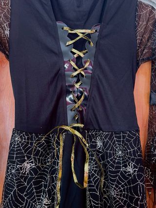Disfraz Bruja Araña Talla 8