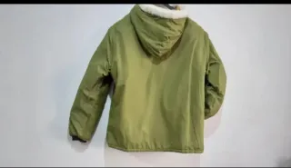 Chaqueton corto chica reversible e impermeable