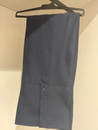 Traje campero marino 100% lana para romeria/feria