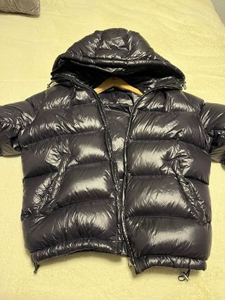 Chaqueta Zara Morada Brillante