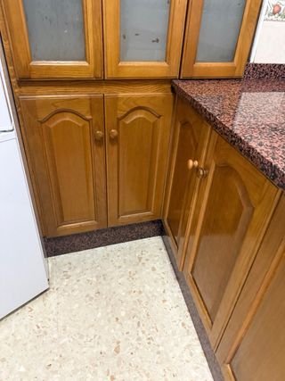 Mueble de cocina madera