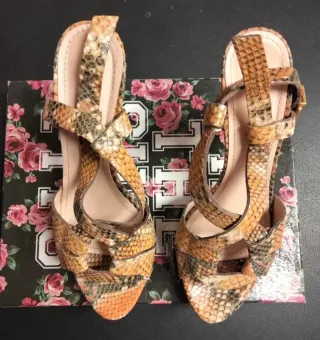 Sandali pitone donna n.39