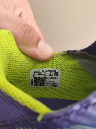 Botas fútbol Adidas F50 niño T33