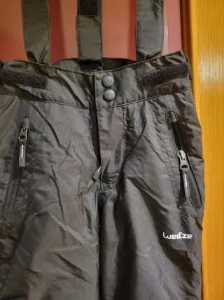 Pantalón de nieve infantil con tirantes