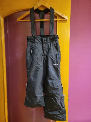 Pantalón de nieve infantil con tirantes