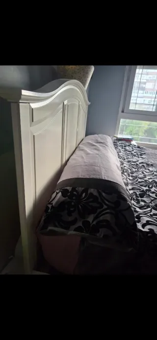 Cama Ikea Madera Blanca