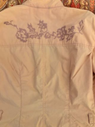 Giacca a vento donna beige