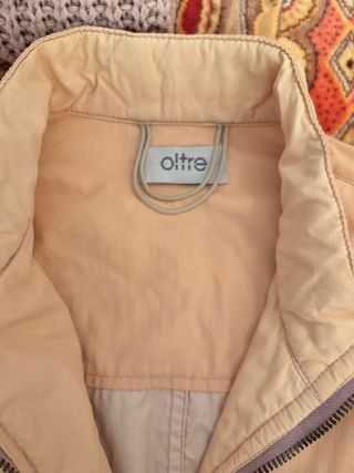 Giacca a vento donna beige