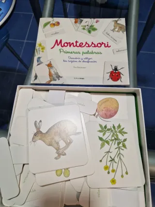 Montessori. Primeras palabras: 150 tarjetas y u...