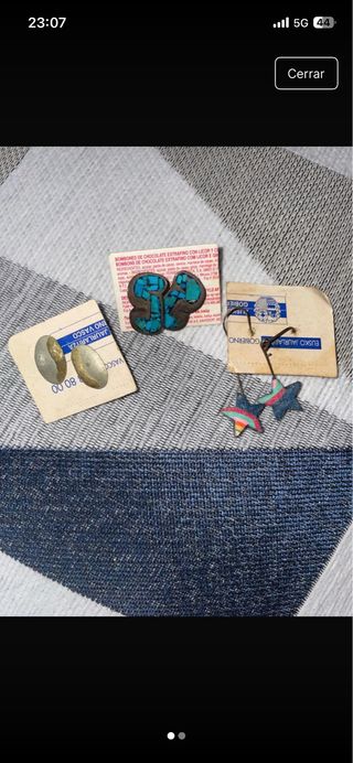 Pendientes artesanales