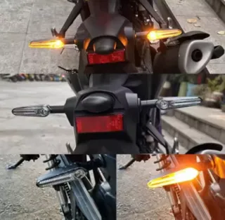 1 coppia Frecce LED Moto Universali Yamaha