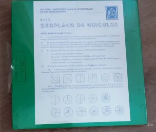 Geoplano FC 1989 Círculos Madera