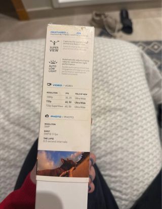 Cámara GoPro Hero sin usar