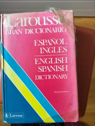 Diccionario Larousse español ingles grande