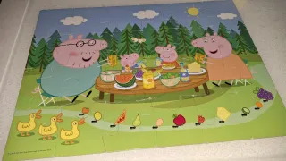 Puzzle Peppa Pig Picnic Foresta 24 pezzi