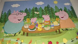 Puzzle Peppa Pig Picnic Foresta 24 pezzi