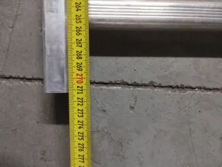 Escalera aluminio 10 peldaños 2,70m