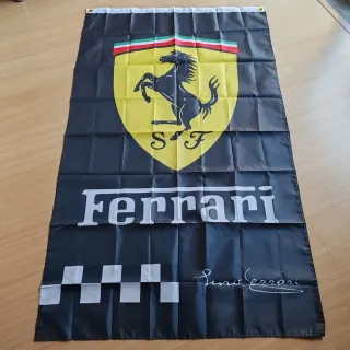 Bandeira Enzo Ferrari 148x88 cm