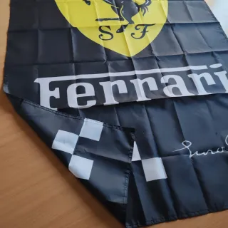 Bandeira Enzo Ferrari 148x88 cm