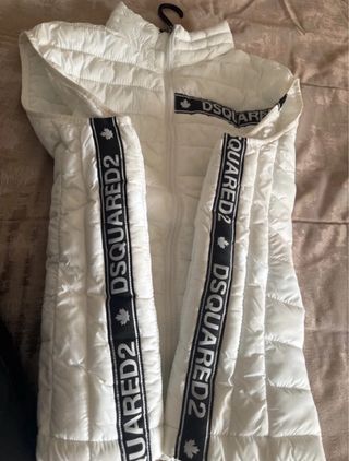 Gilet Dsquared2 bianco