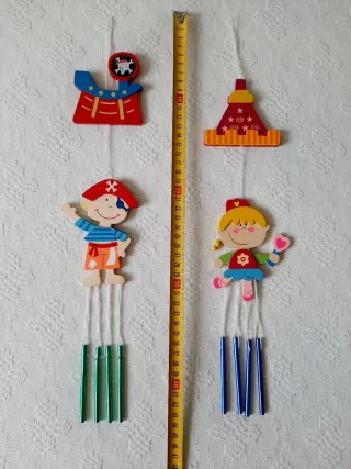 CARRILLONES INFANTILES DE VIENTO. PRECIO UNIDAD