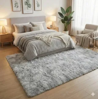 Tappeto Grigio 160x100cm