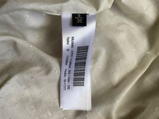 Chaqueta de piel Massimo Dutti beige