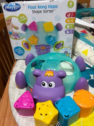 Juguete Playgro Hippo Clasificador Formas
