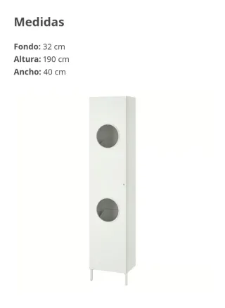 Mueble Lavadero NYSJON IKEA Blanco