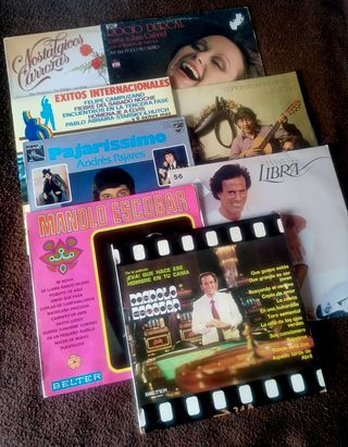 Lote Vinilos Varios Manolo Escobar Rocio Durcal