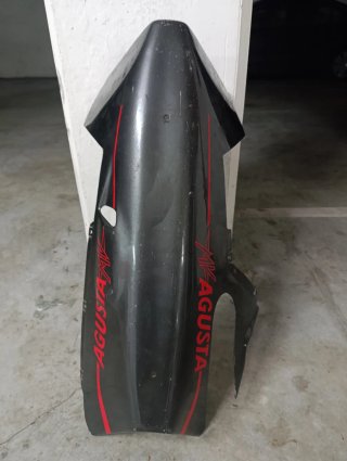 Carenado MV Agusta Gris con Detalles Rojos