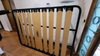 Somier 135x190 Moviflex Luxe con patas