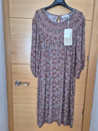 Vestido midi Indi & Cold Talla XL Nuevo con etique