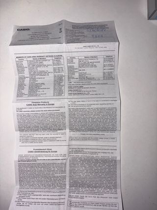 Reloj Casio Militar Digital/Analógico