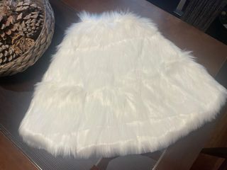 Abrigo blanco pelo niña 8 años AGATHA RUIZ PRADA