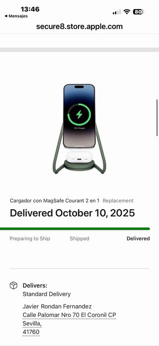 Cargador MagSafe 2 en 1 Nuevo