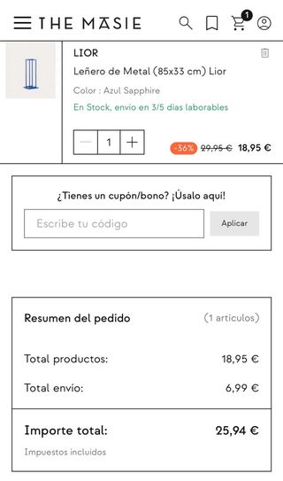 Leñero THE MĀSIE Nuevo