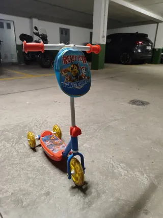 Patinete Patrulla Canina 3 Ruedas