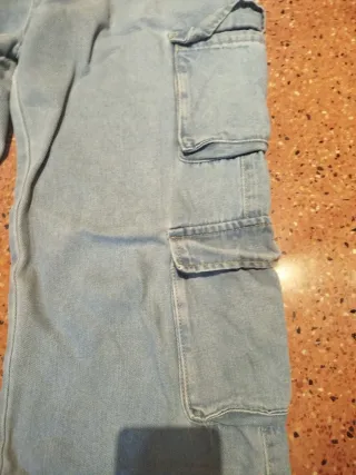 Vaqueros Cargo Mujer Talla M