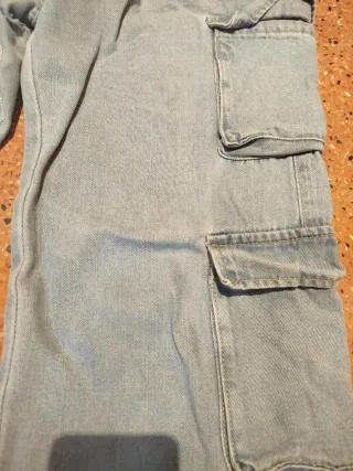 Vaqueros Cargo Mujer Talla M