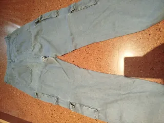 Vaqueros Cargo Mujer Talla M