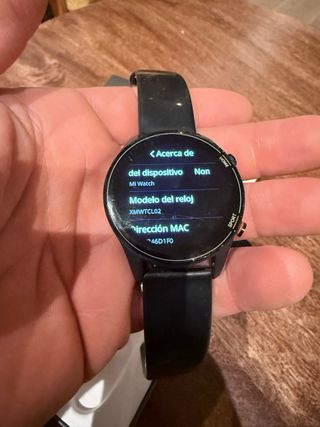 Xiaomi MI Watch Negro con marcas de uso