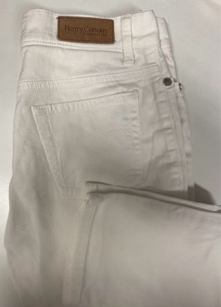 Pantalón vaquero blanco Henry Cottons Talla 29